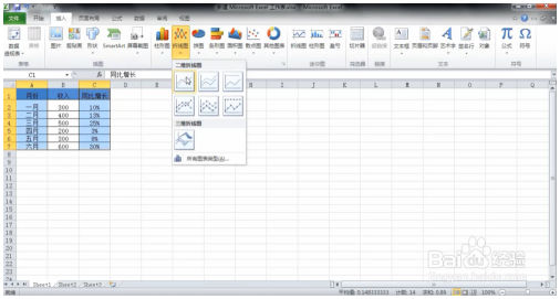 Excel小技巧：excel图表制作折线图 Excel教程 第5张